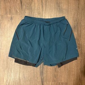 lululemon athletica Teal Athletic Shorts